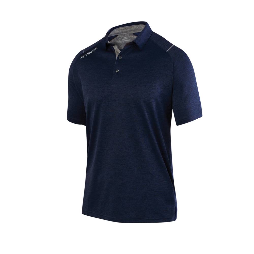 Polo Mizuno Comp Uomo - Blu Marino - 25087-XPJY